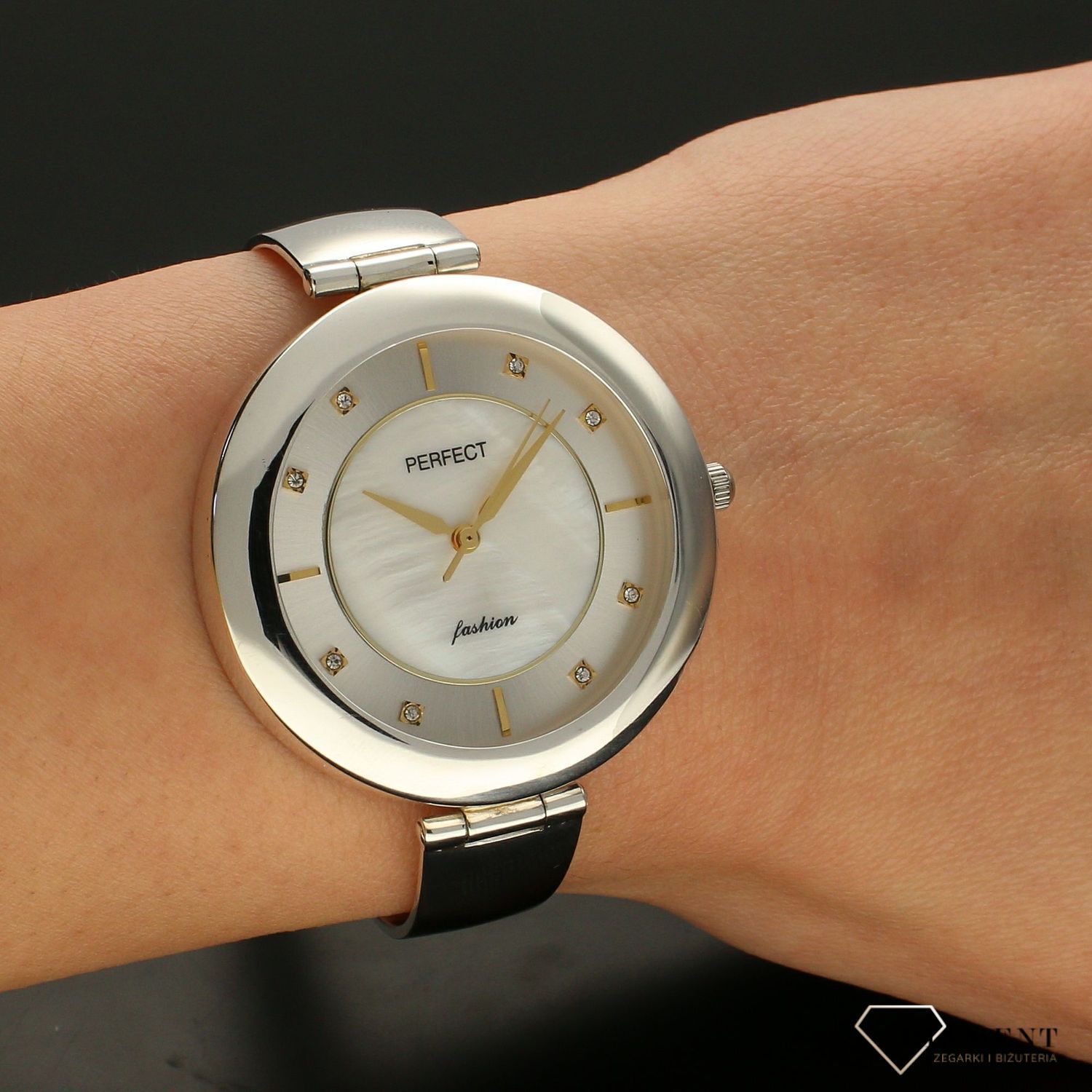 Zegarek damski srebrny na bransolecie 'Złota Perła' DIA-ZEG-SREBRNY1-925 (1).jpg