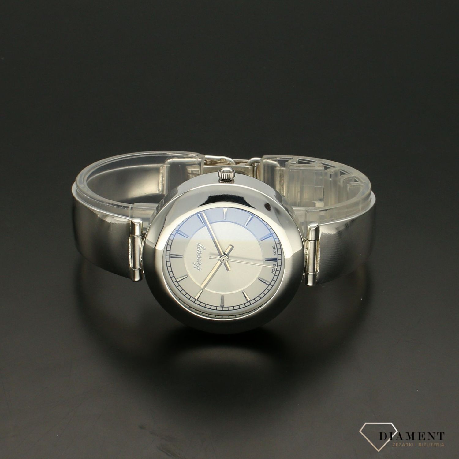 Zegarek damski srebrny na bransolecie 'Eleganckie Indeksy' DIA-ZEG-SREBRNY18-925 (1).jpg