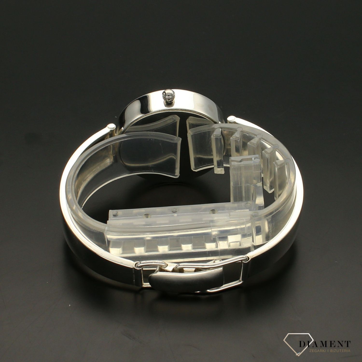 Zegarek damski srebrny na sztywnej bransolecie DIA-ZEG-SREBRNY6-925 (1).jpg