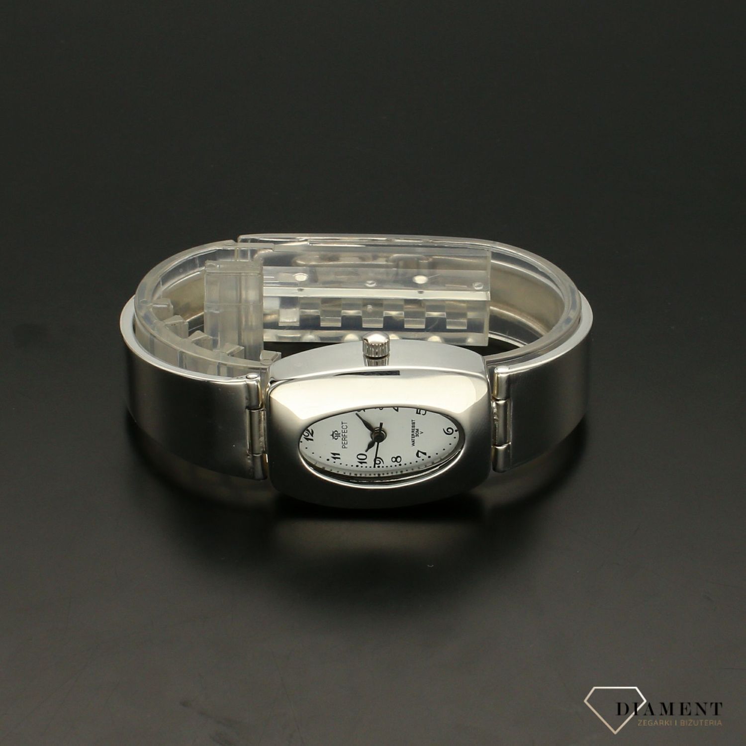 Zegarek damski srebrny na sztywnej bransolecie DIA-ZEG-SREBRNY8-925 (1).jpg