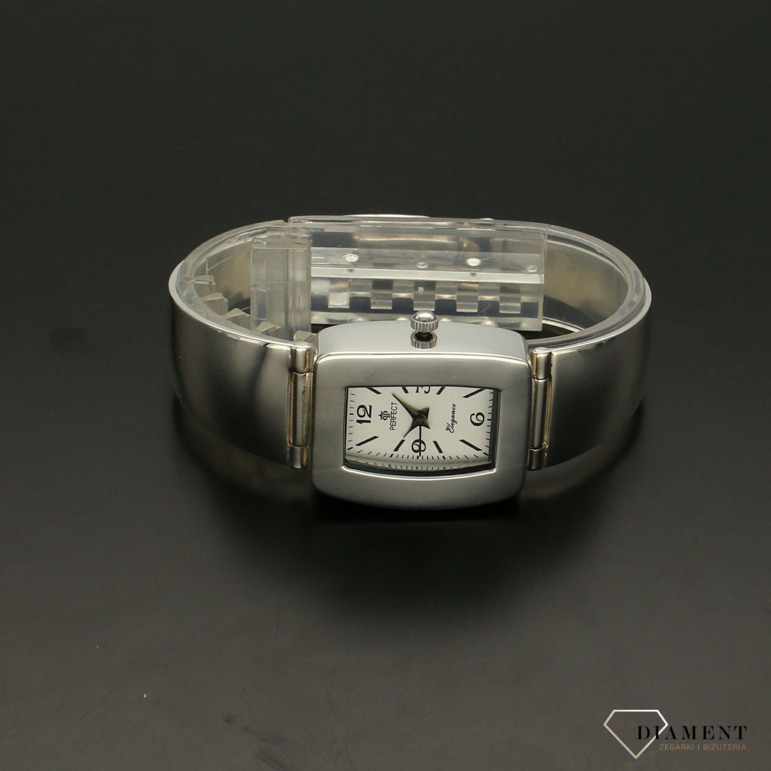 Zegarek damski srebrny na sztywnej bransolecie DIA-ZEG-SREBRNY9-925 (1).jpg