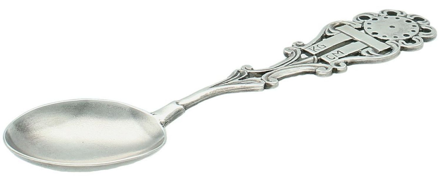 Elegancka łyżeczka urodzinowa srebrna próby 925, model DIA-ŁYŻ-13671-925. Możliwość grawerowania godziny urodzenia, wagi i wzrostu dziecka. Idealny prezent na narodziny lub chrzest.1.jpg