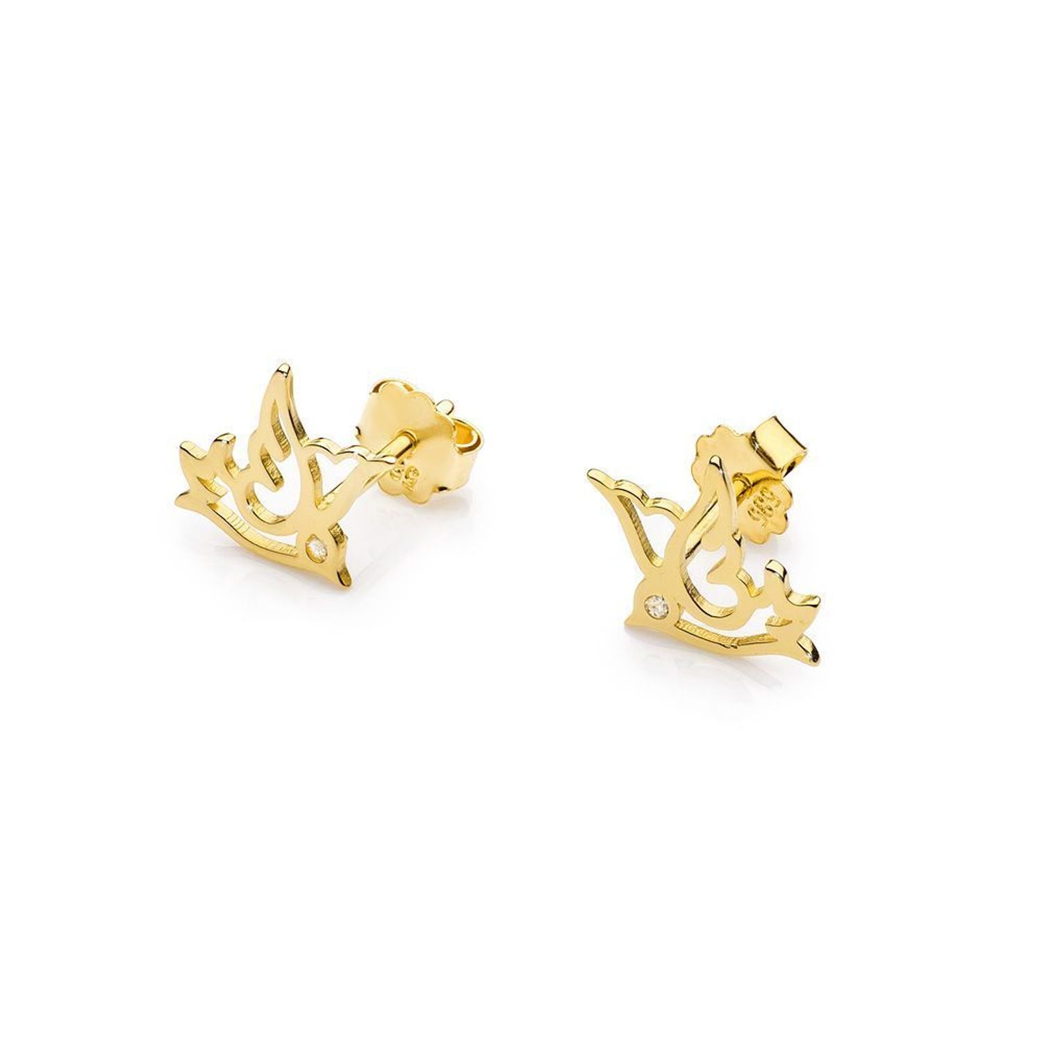 kolczyki-zlote-damskie-585-jaskolki-z-diamentami-0-03-ct-Kolczyki złote damskie 585 Jaskółki z diamentami 0,03 ct.t DIAKLCKO023Z585B0.03.jpg