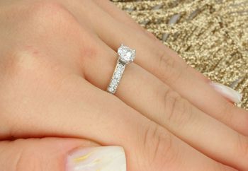 Pierścionek W0534 – Diament Laboratoryjny 0.95ct  Żółte Złoto 585  Biżuteria Premium (4).jpg