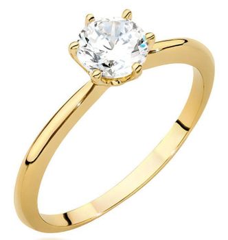 Elegancki pierścionek W0553 z diamentem laboratoryjnym 0.70ct w żółtym złocie 585. Luksusowy model Premium – perfekcyjny blask, etyczne piękno i ponadczasowa elegancja.1.jpg