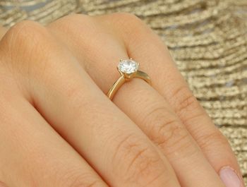 Pierścionek W0553 – Diament Laboratoryjny 0.70ct  Żółte Złoto 585  Biżuteria Premium, pierscionek zaręczynowy  (4).jpg