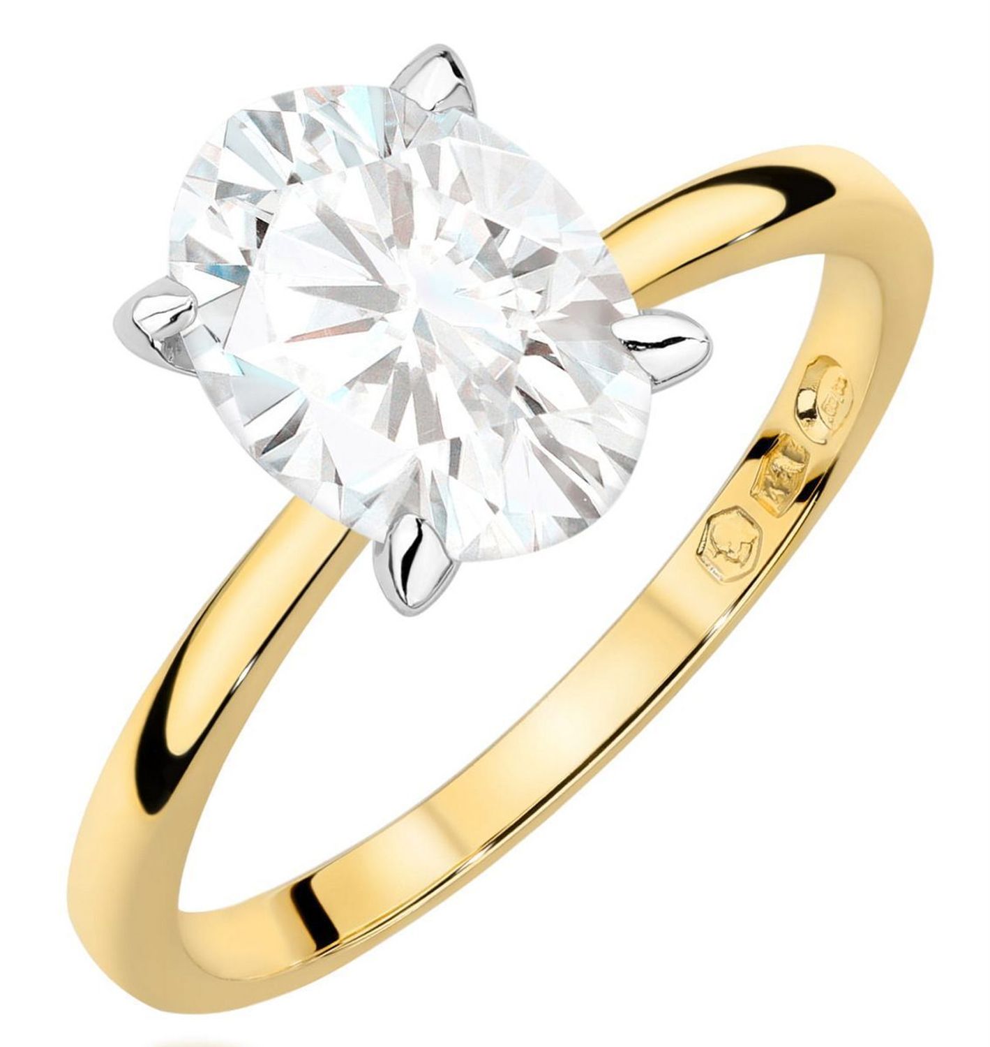 Ekskluzywny pierścionek W0688 z diamentem laboratoryjnym 2.00ct w żółtym złocie. Klasa Premium – imponujący blask, doskonała czystość VS2 F i nowoczesna elegancja w luksusowym wydaniu.1.jpg