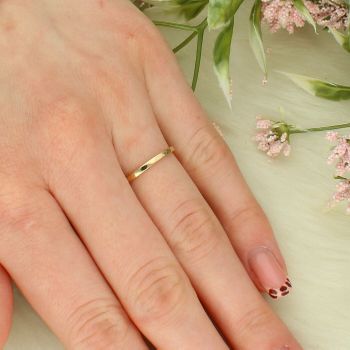 Złoty pierścionek z szafirem 0,50 ct i diamentami 0,06 ct – złoto 585, rozmiar 15 tył.jpg