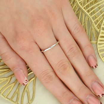 Pierścionek zaręczynowy z białego złota 585 z szafirem - rozmiar 22 tył.jpg