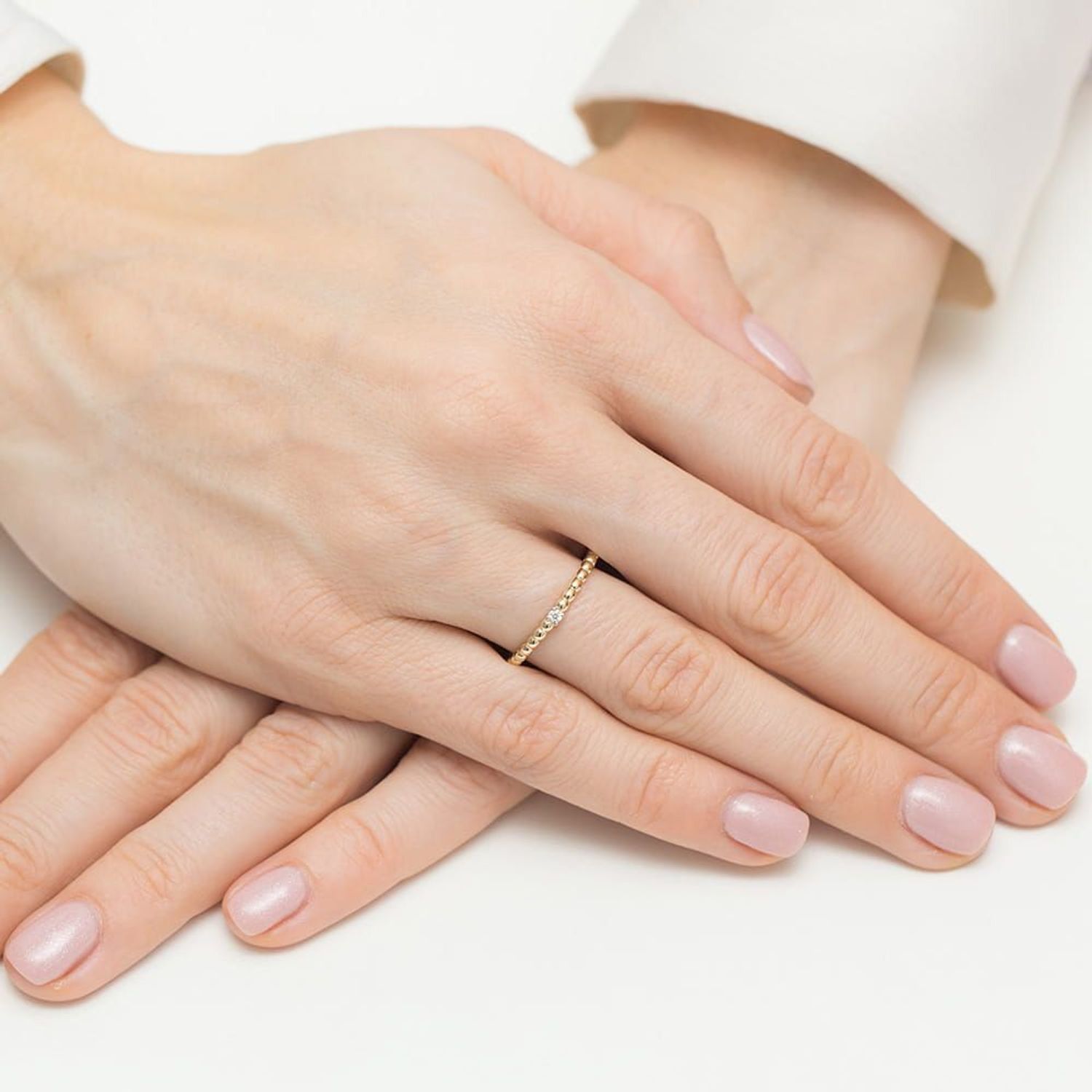 Pierścionek złoty Diament 0,02ct żółte złoto  DIAPRSW0601Z3585DIW.01 Złoty pierścionek damski 585 z Jednym centralnym Białym Diamentem 0.02 ct DIAPRSW0601Z3585DIW.011.jpg