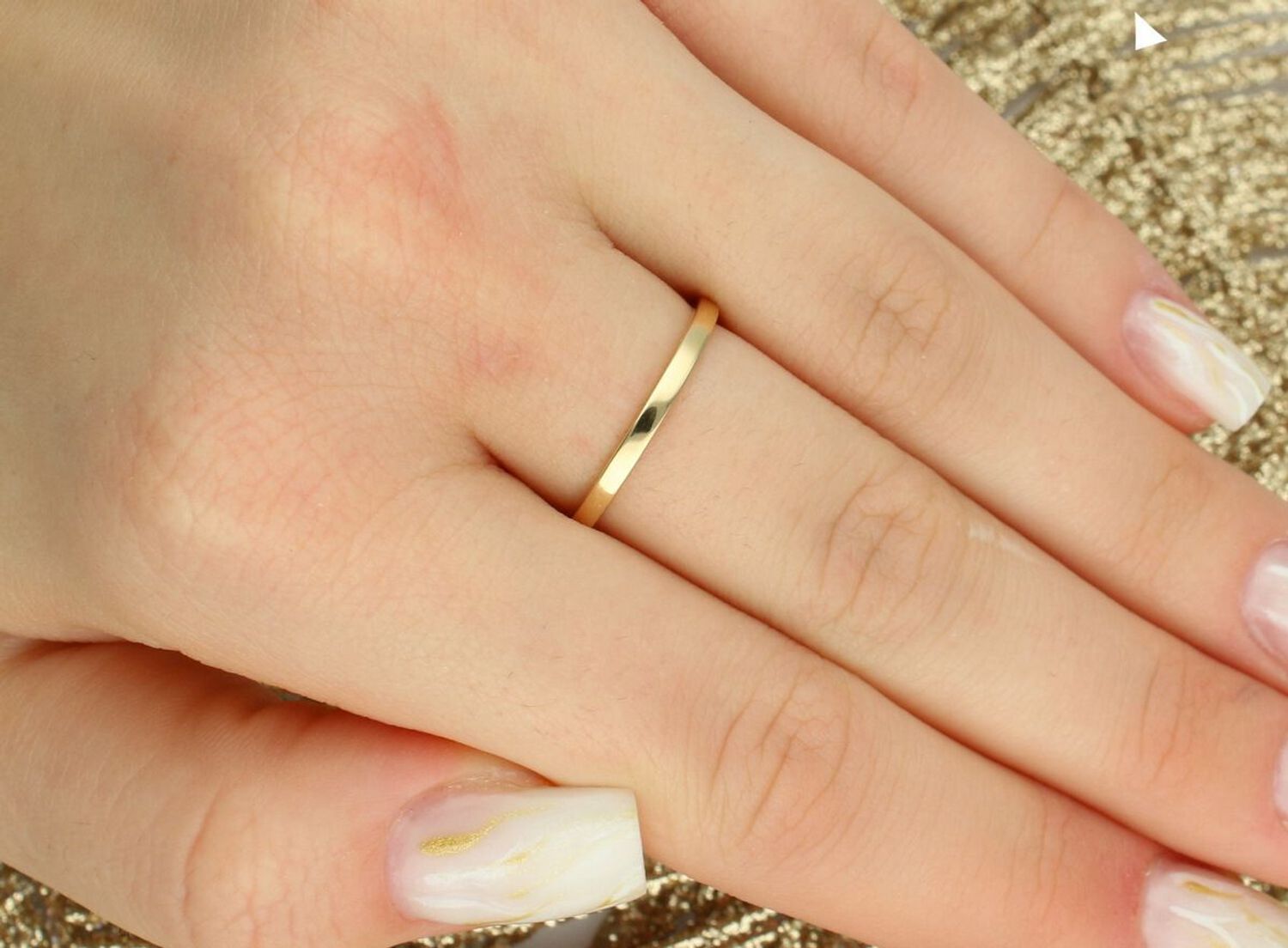 Złoty pierścionek damski 585 z ametystem 0,50 ct – rozmiar 16.jpg