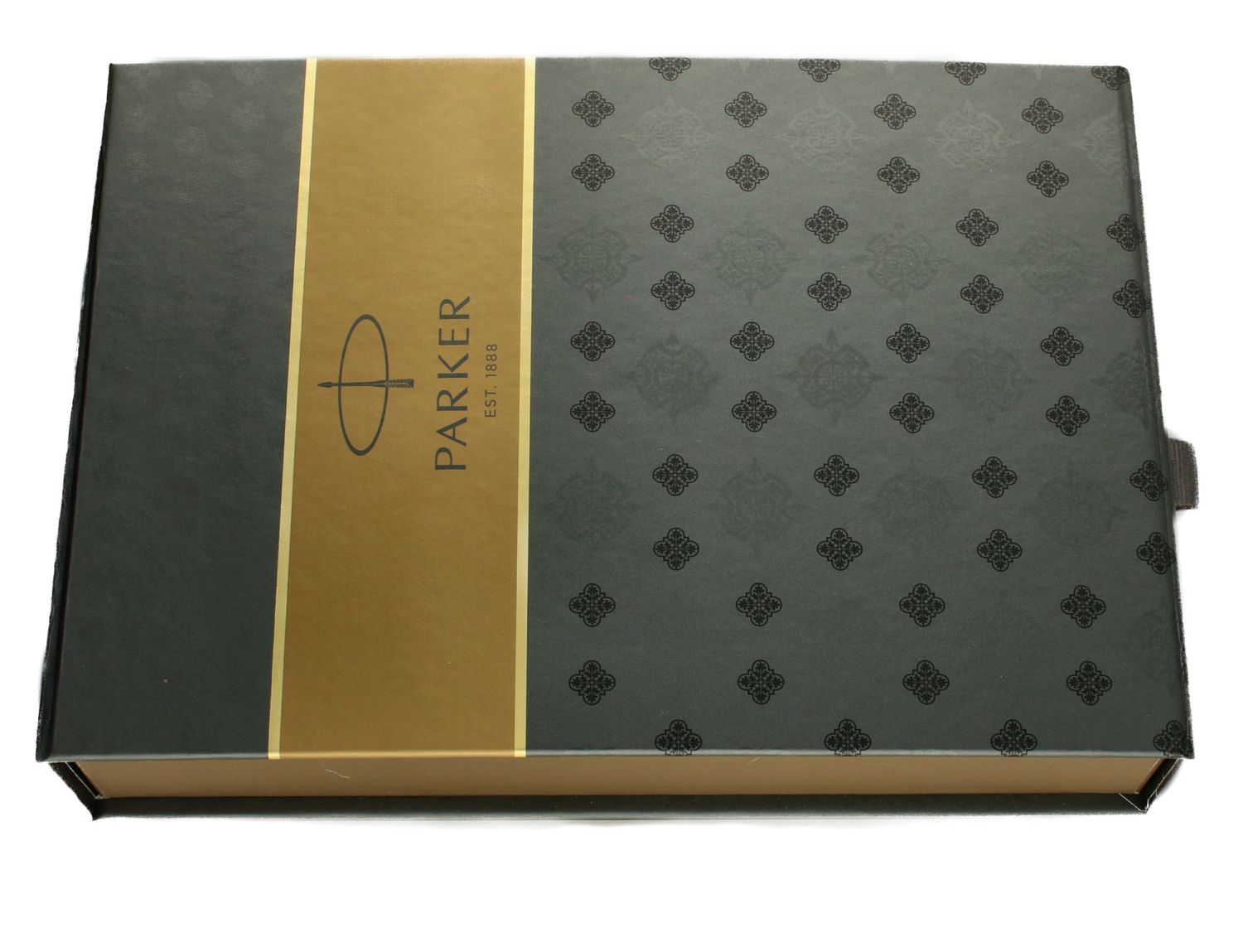 Zestaw PARKER Długopis+pióro Bond Street w firmowym opakowaniu. Komplet idealny dla osoby ceniącej sobie klasykę w postaci czarnego koloru wykończonego matową powłoką..jpg