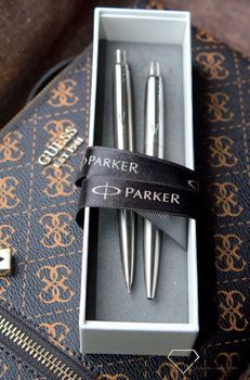 Parker, długopis i ołówek, Duo Jotter Stainless Steel CT, 2093256 ⇨ Prezent dla nauczyciela  (6).JPG