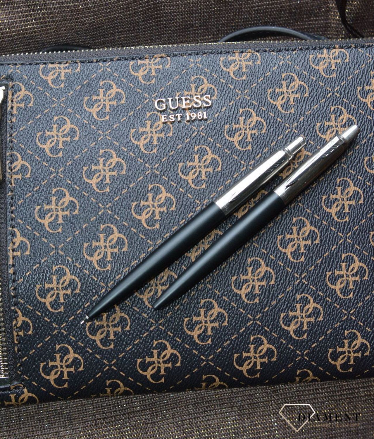 Długopis + ołówek Bond Street Black Parker DUOJOTTER7 (1).jpg