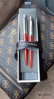 Parker Długopis + Ołówek Kensington Red Duojotter9 Grawer gratis (6).JPG