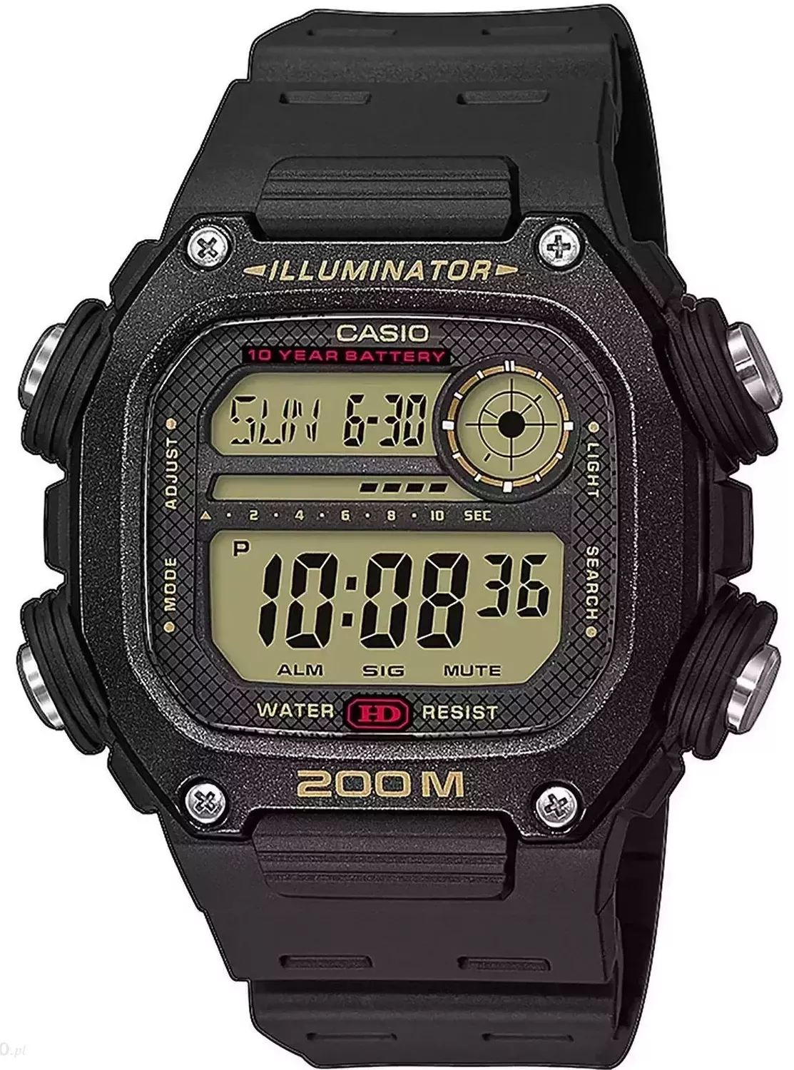 Zegarek męski Casio na bransolecie DW-291H-9AVEF ⌚ Zegarki Casio ✓Zegarki męskie✓ Prezent z grawerem✓ Kurier Gratis 24h✓ Gwarancja najniższej ceny✓ Grawer gratis (1).webp