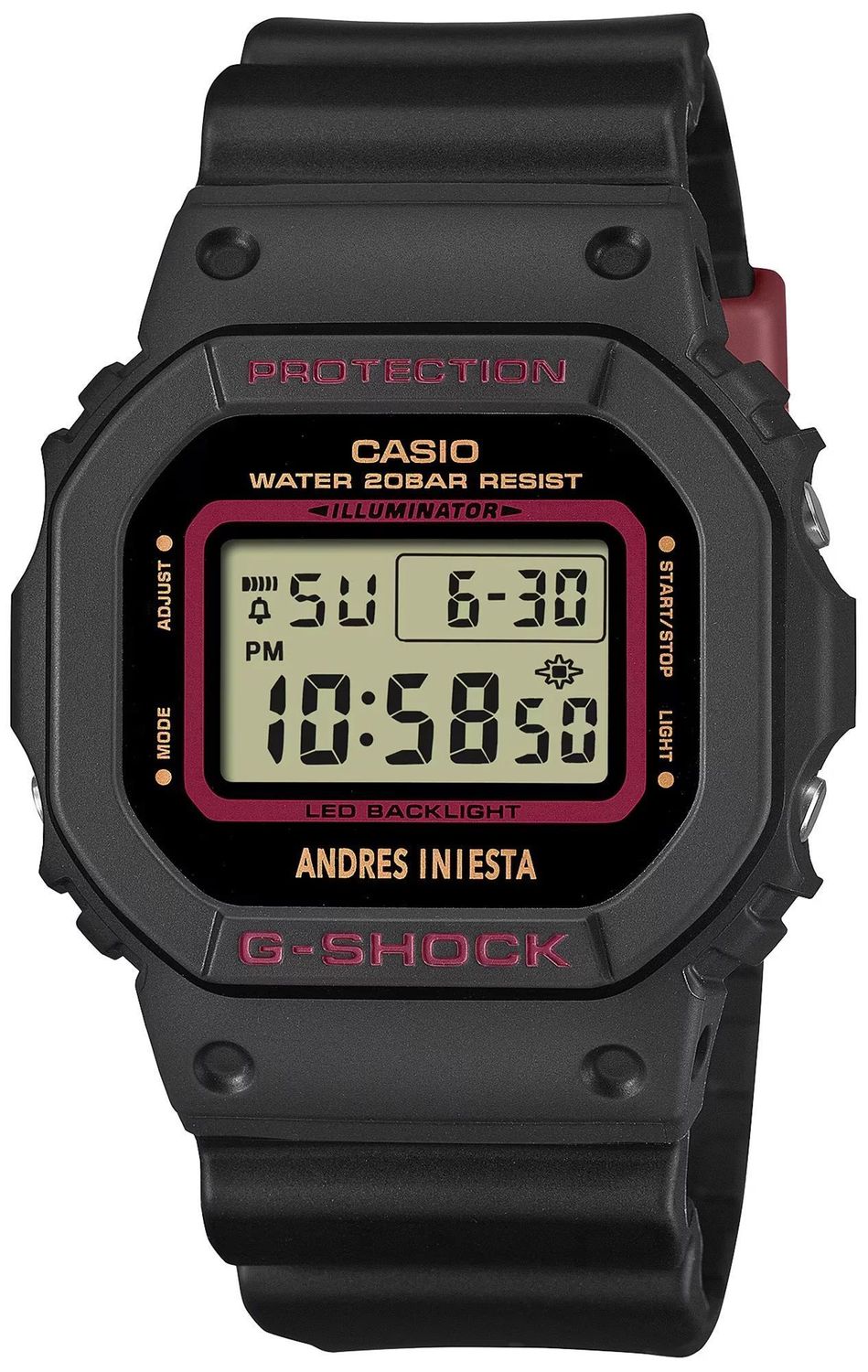 Zegarek męski Casio G-Shock Andres Iniesta DW-5600AI-1ER (5).jpg