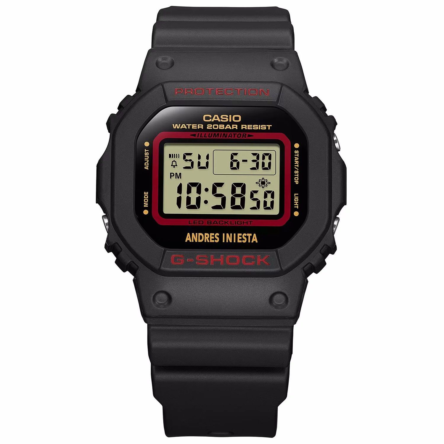 Zegarek męski Casio G-Shock Andres Iniesta DW-5600AI-1ER (5).jpg