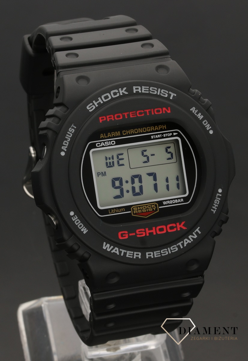 Męski wstrząsoodporny zegarek CASIO G-Shock DW-5750E-1ER.jpg