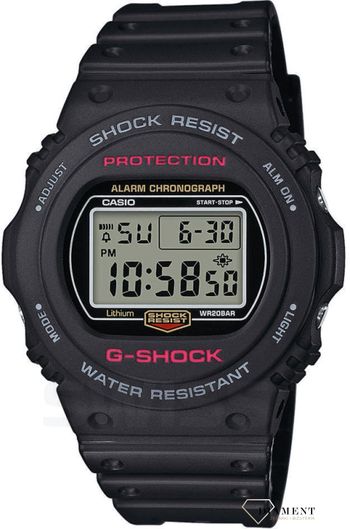Męski wstrząsoodporny zegarek CASIO G-Shock DW-5750E-1ER.jpg