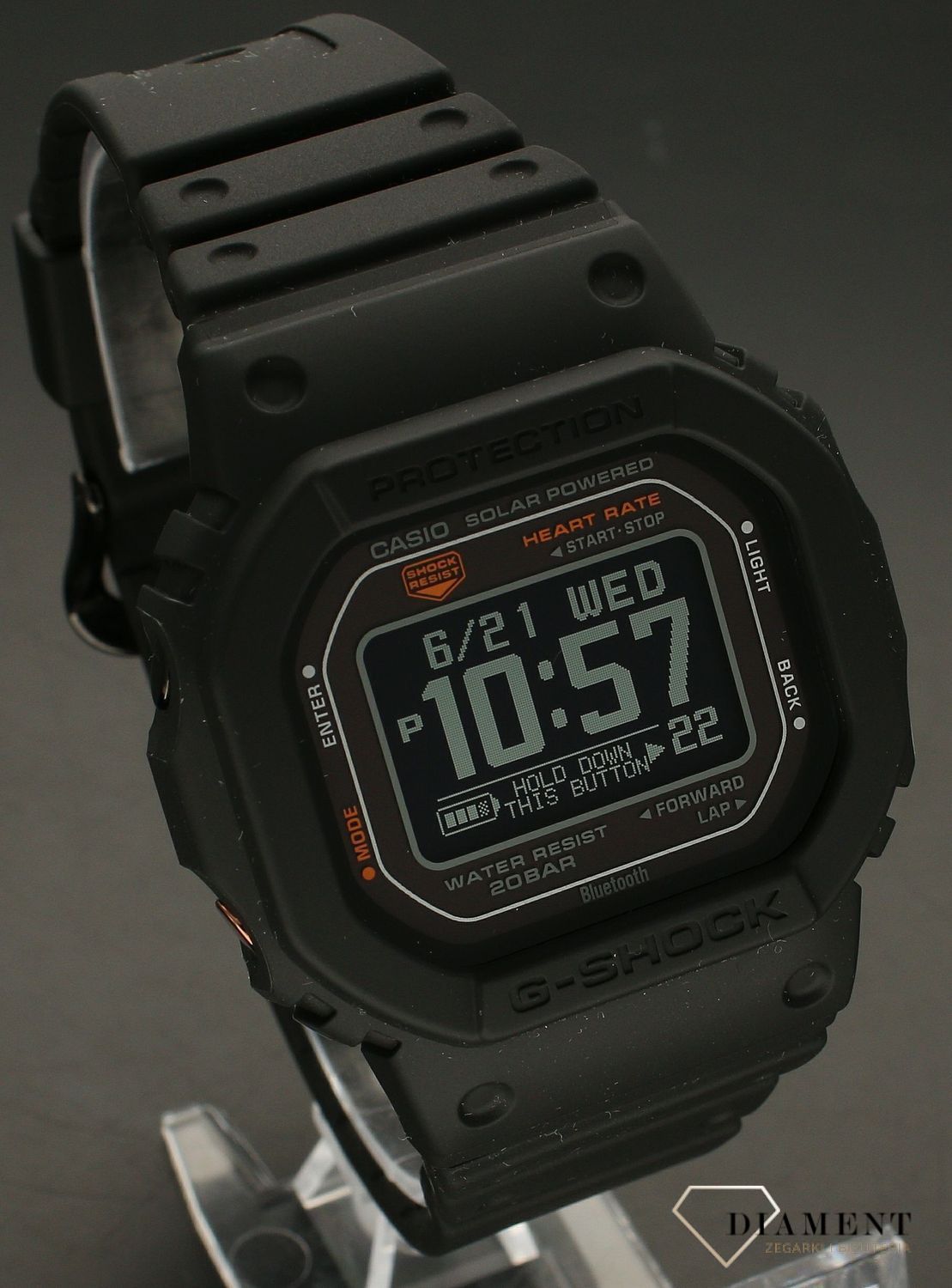 Zegarek męski smartwatch Casio G-SHOCK G-SQUAD MOVE SQUARE BLUETOOTH DW-H5600-1ER. Męski smartwatch Casio G-shock. Casio G-shock z bluetooth. Męski zegarek sportowy G-shock..jpg