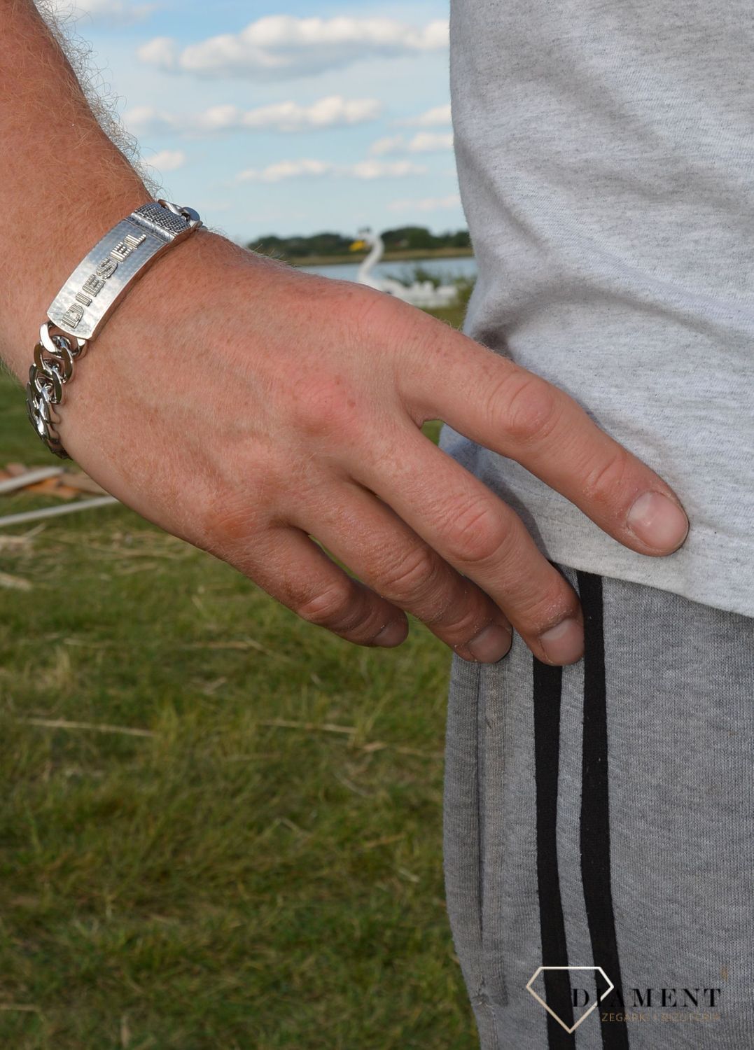 Biżuteria męska, bransoletka męska Diesel, akcesoria dla faceta.jpg