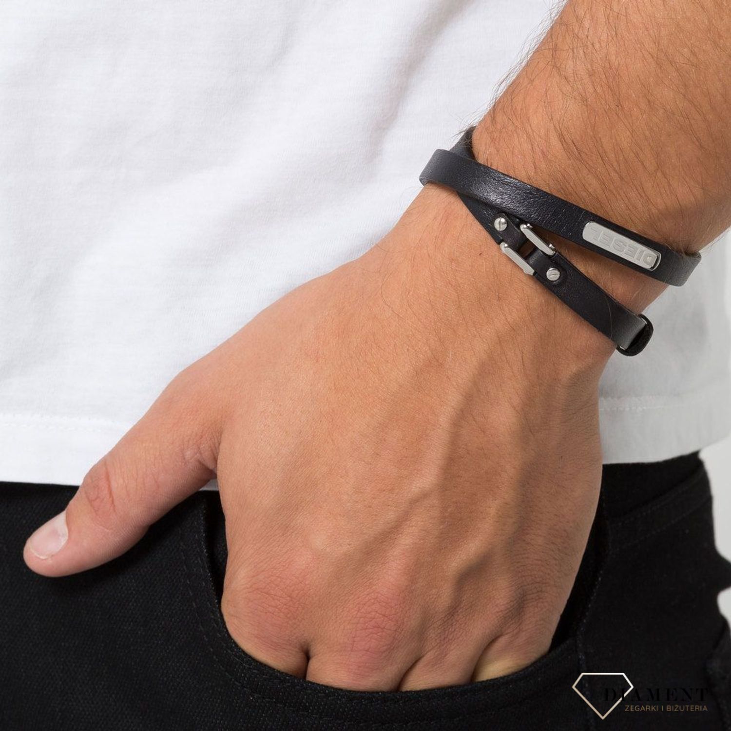 Bransoleta męska Diesel DX0971040.jpg