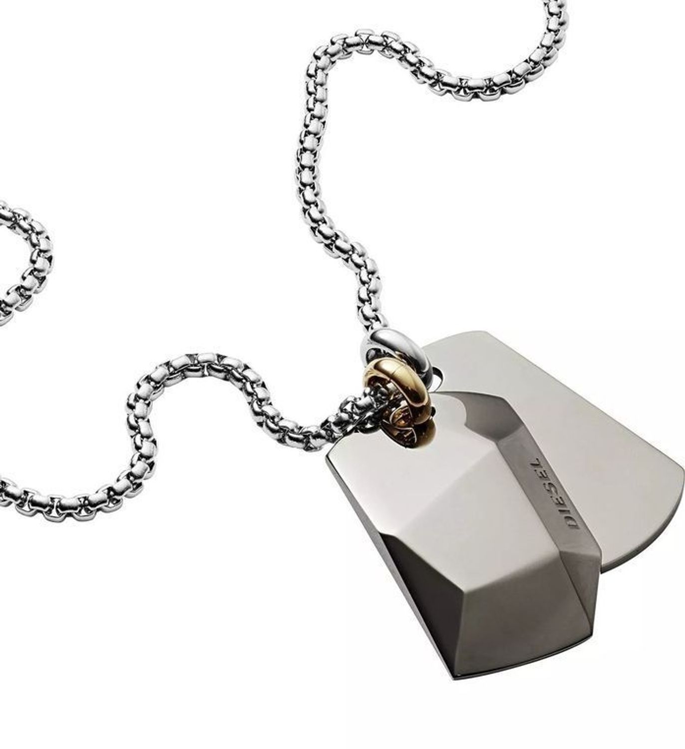 Naszyjnik męski Diesel Double Dogtags DX1143040 Nieśmiertelnik (1).jpg