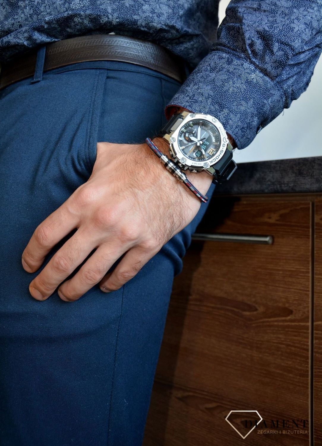 Bransoletka męska stalowa DX1184040.jpg