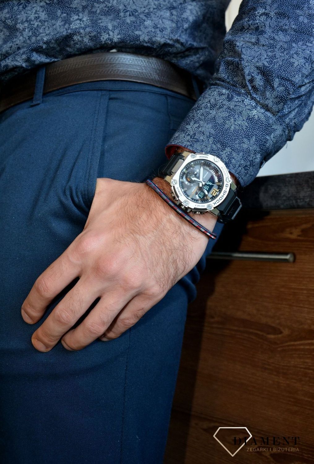 Bransoletka męska stalowa DX1184040.jpg