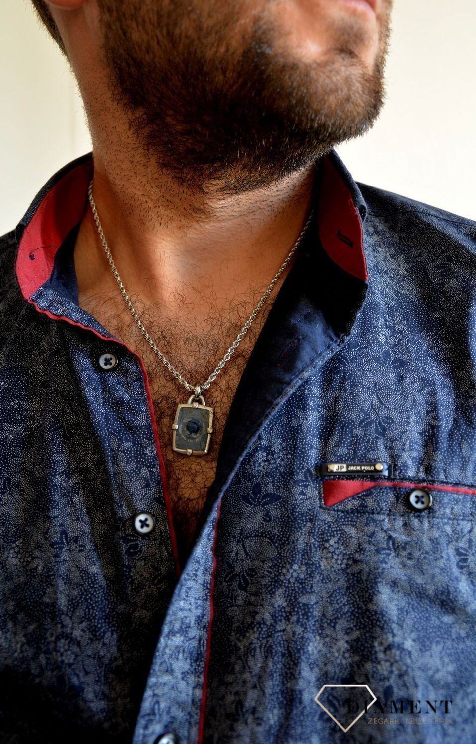 Naszyjnik męski Diesel z zawieszką DX1191040 (2).jpg