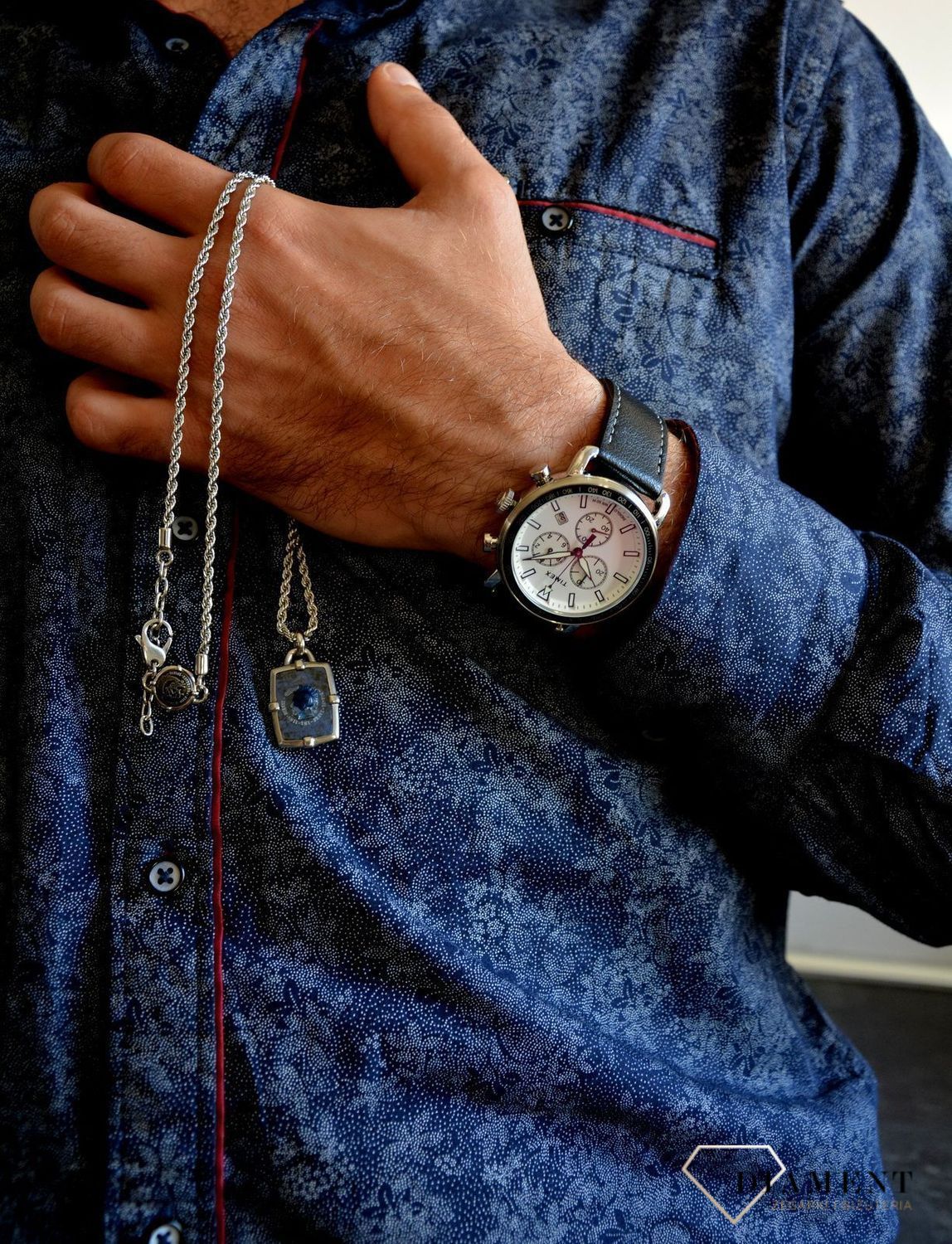 Naszyjnik męski Diesel z zawieszką DX1191040 (2).jpg