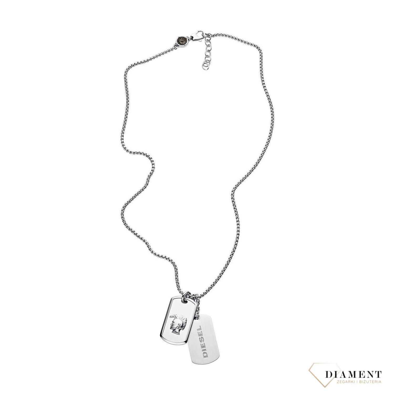 Męski naszyjnik nieśmiertelnik wykonany ze stali  (1).jpg