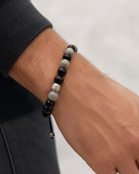 Bransoletka męska Diesel Beads DX1325040 Agat fashion.jpg