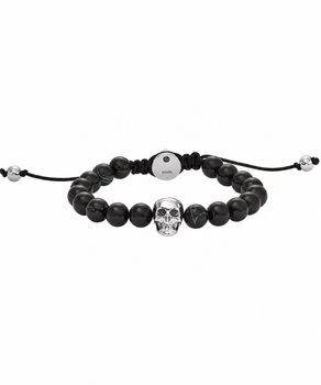 Bransoletka męska Diesel Beads DX1381040 Agat brans black.jpg