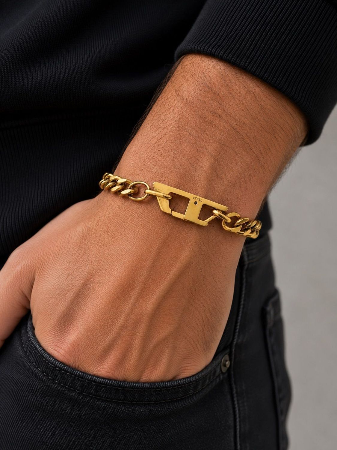 Bransoletka męska Diesel D Logo Chain DX1511710 (3).jpg