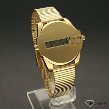Zegarek damski  na złotej bransolecie Diesel Baby Chief DZ1961 (1).jpg