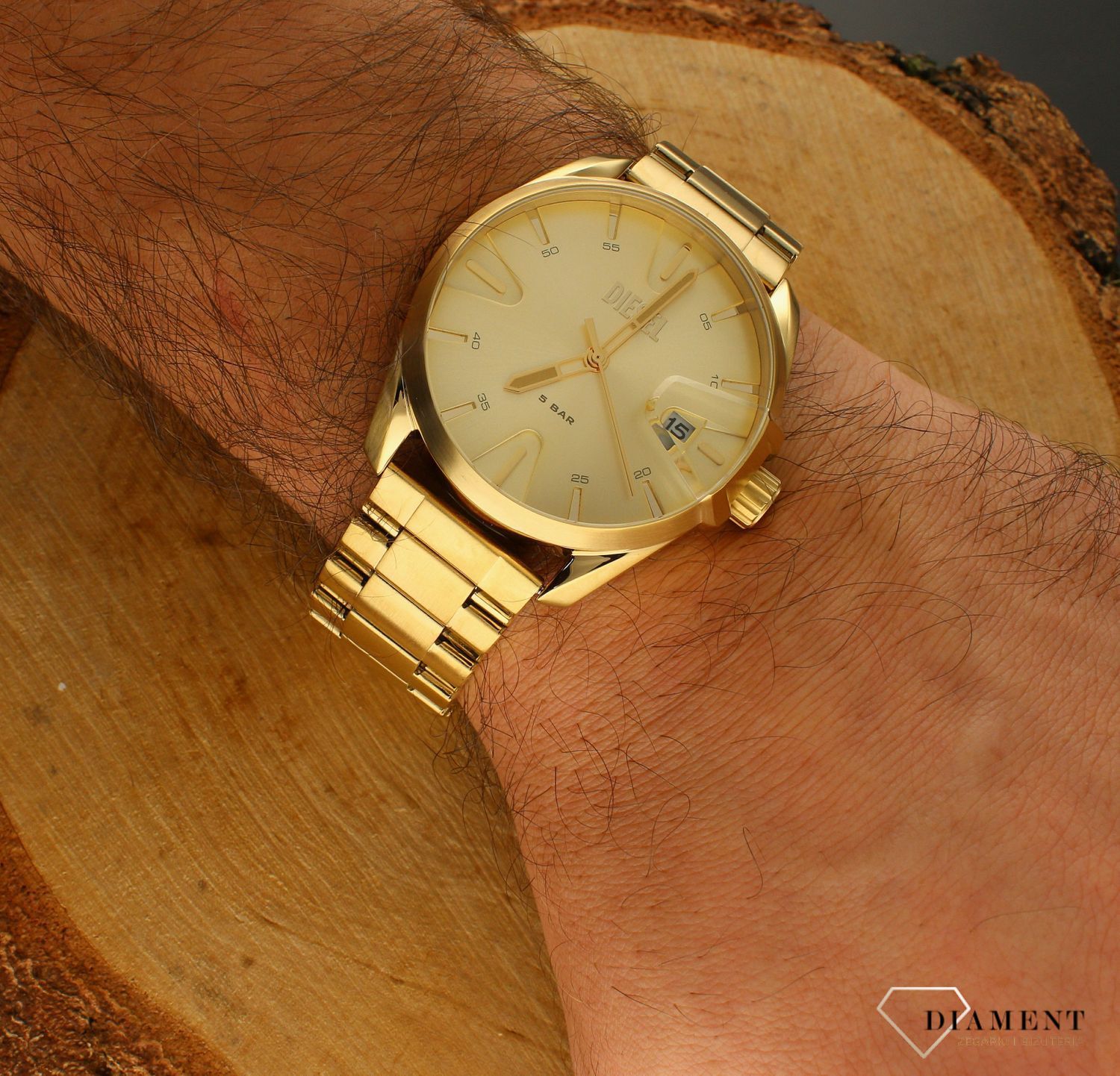 Zegarek męski Diesel MS9 zestaw z łańcuszkiem DZ2163SET.jpg