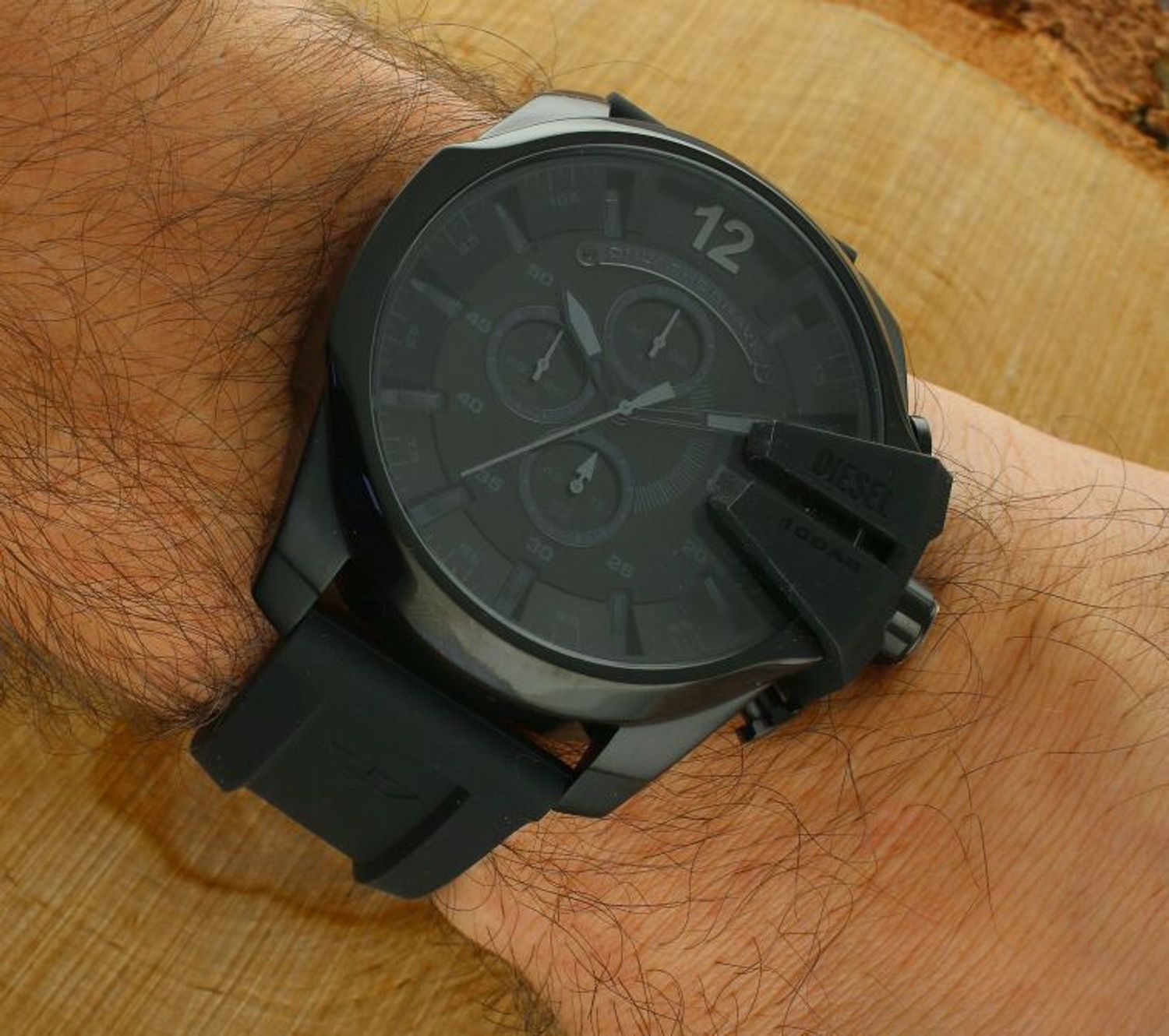 Diesel DZ4378 Mega Chief – męski zegarek sportowy, 100M, chronograf  Grawer GRATIS.webp