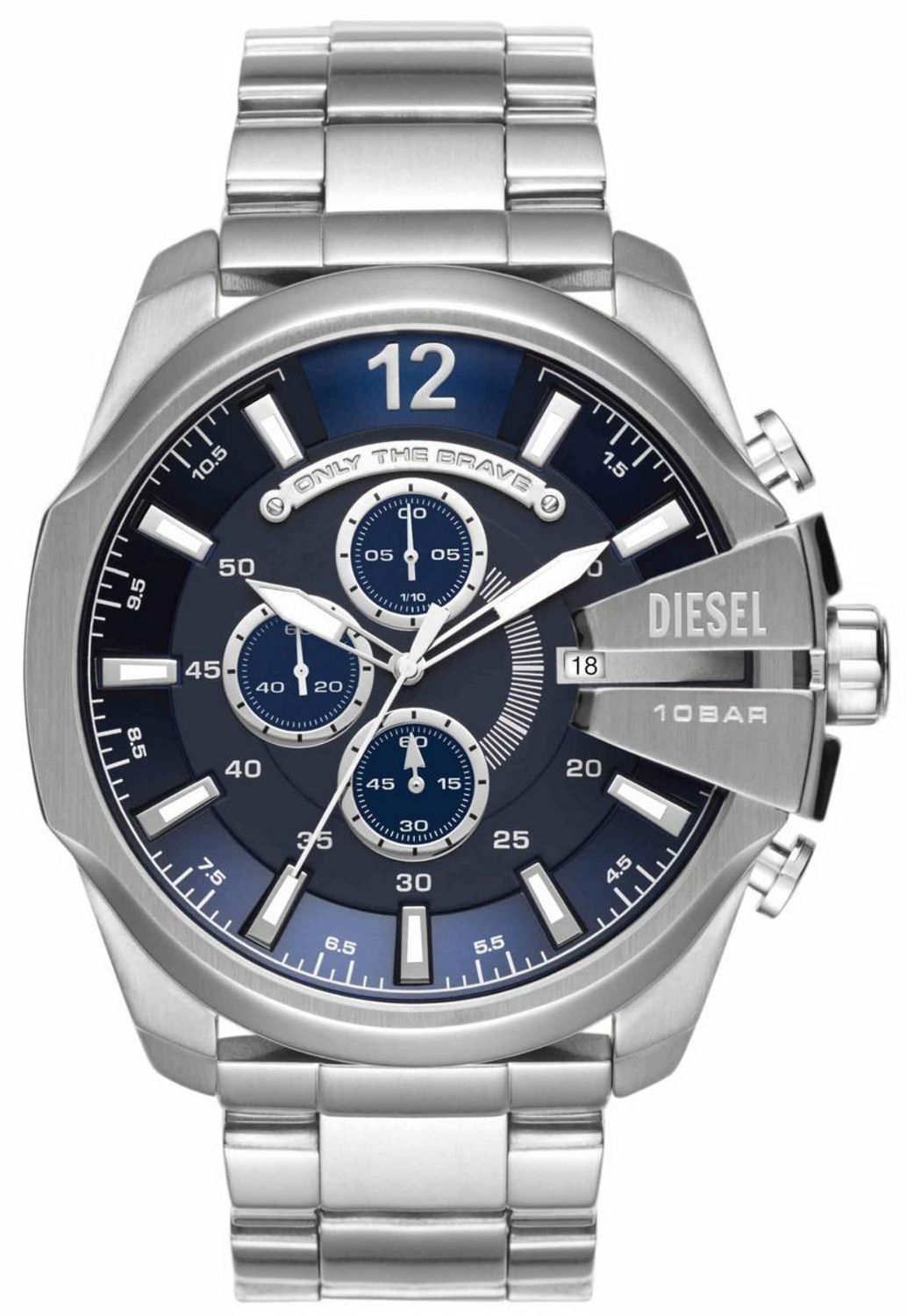 Diesel Mega Chief DZ4417 – Męski Zegarek ze Stali z Niebieską Tarczą + Grawer Gratis.jpg