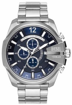 Diesel Mega Chief DZ4417 – Męski Zegarek ze Stali z Niebieską Tarczą + Grawer Gratis.jpg