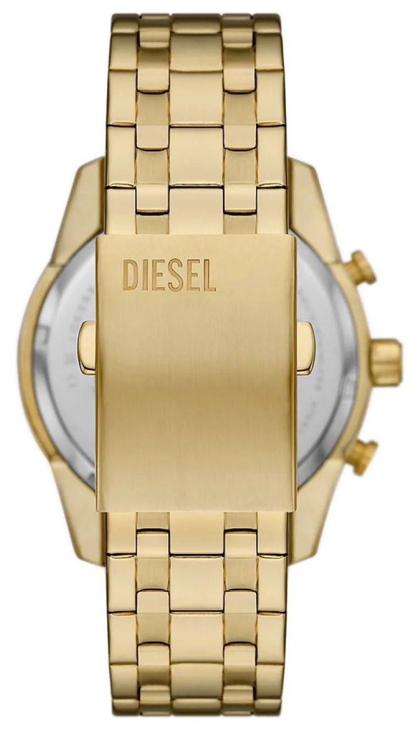 Zegarek męski Diesel Split Chronograph na bransolecie DZ4623. Męski zegarek Diesel. Męski zegarek na bransolecie. Zegarek męski w złotym kolorze. Zegarek męski z chronografem. Zegarek męski modowy Diesel idealny na prezent.  (2).jpg