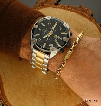 Zegarek męski Diesel Spiked Chronograph na bransolecie DZ4625xxx (1).jpg