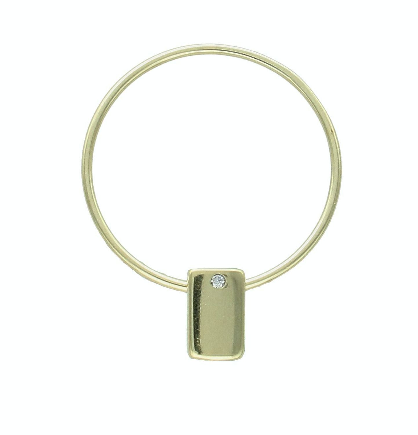 Srebrna zawieszka damska 925 klasyczne kółeczko w pozłoceniu DZW130Z. Srebrna zawieszka damska. Zawieszka srebrna damska do łańcuszka. Srebrny wisiorek damski. Zawieszka srebrna idealna na prezent..jpg