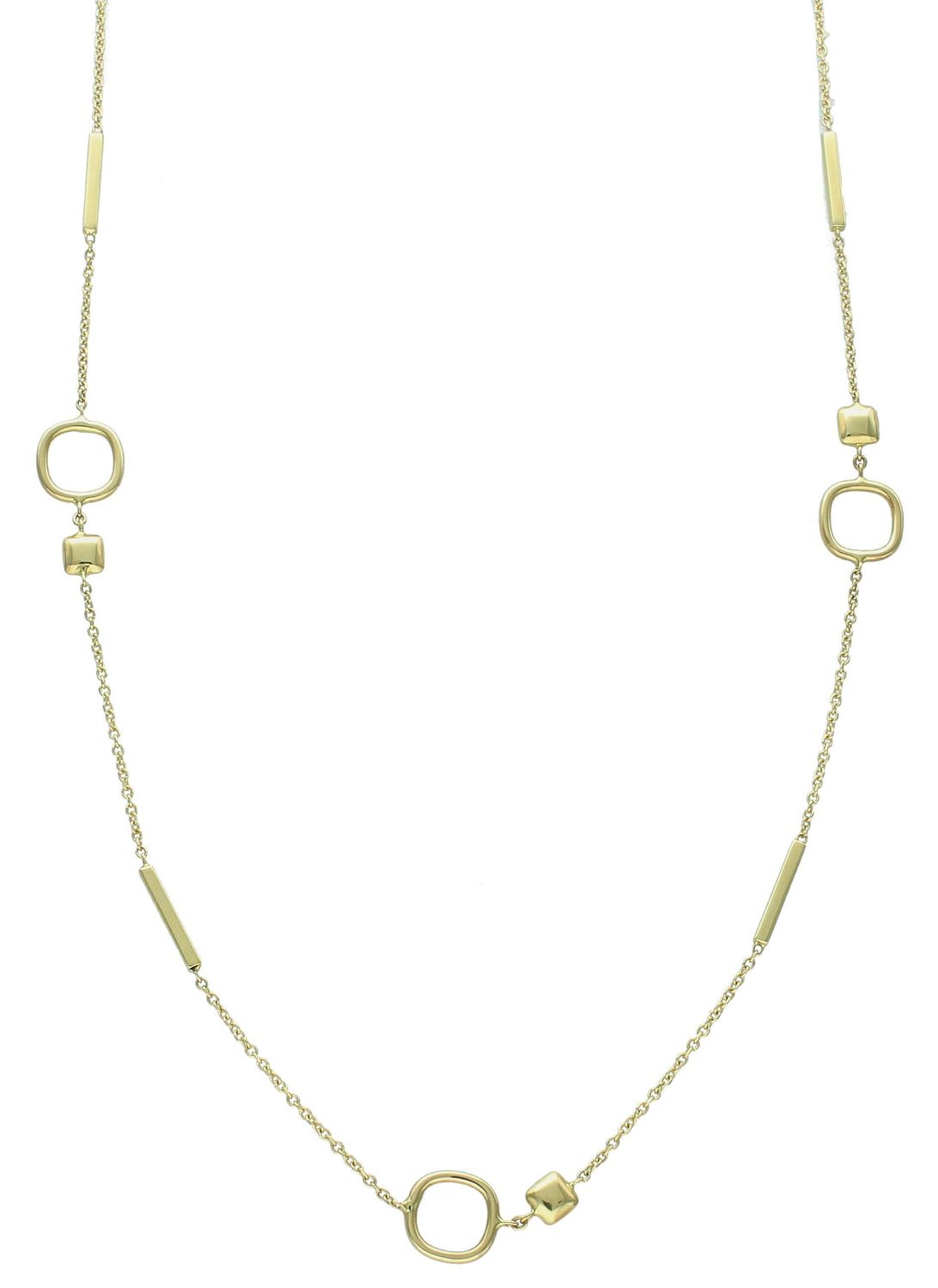 Naszyjnik złoty celebrytka pr 585, E0OR022208064501 Złoty naszyjnik 585 celebrytka. Niezwykły blask szlachetnego kruszcu zamknięty w wyjątkowej formie. Subtelny kontur elementów ozdobnych1.jpg