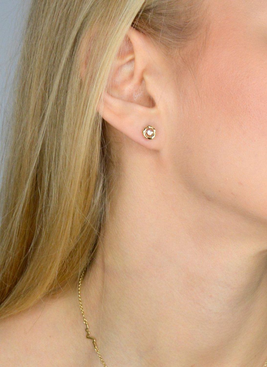 Kolczyki złote DIAMENT migoczące di E75995YS Kolczyki złote z brylantami 75995E001-G1Q2-0.jpg