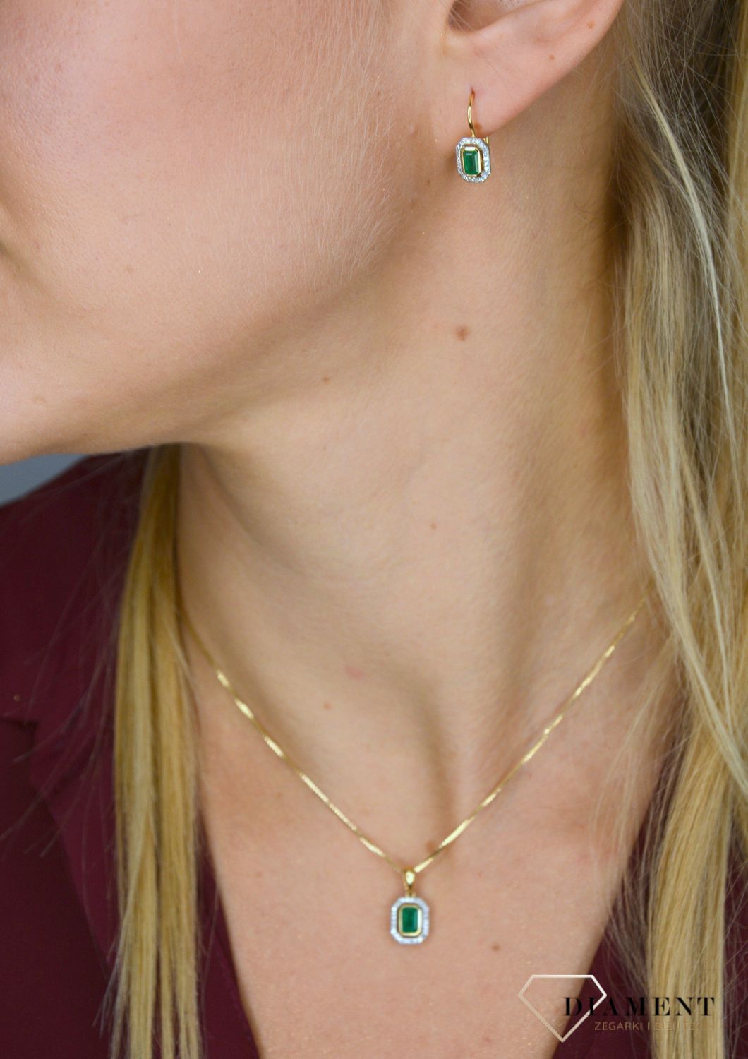 Zawieszka złota z brylantem EA555892 złota zawieszka zawieszka z brylantem. Złota zawieszka z brylantam.jpg