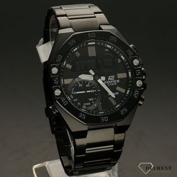 Zegarek męski Casio Edifice Smartwatch 📲z funkcją bluetooth na czarnej bransolecie. Zegarek do pływania⌚ (2).jpg