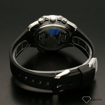 Zegarek męski Casio Edifice Smartwatch 📲z funkcją bluetooth na czarnym, gumowym pasku. Zegarek do pływania⌚ (5).jpg