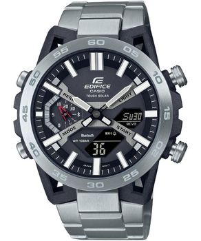 Casio Edifice ECB-2000D-1AEF - zegarek solarny Bluetooth stalowy 100M stal.jpg